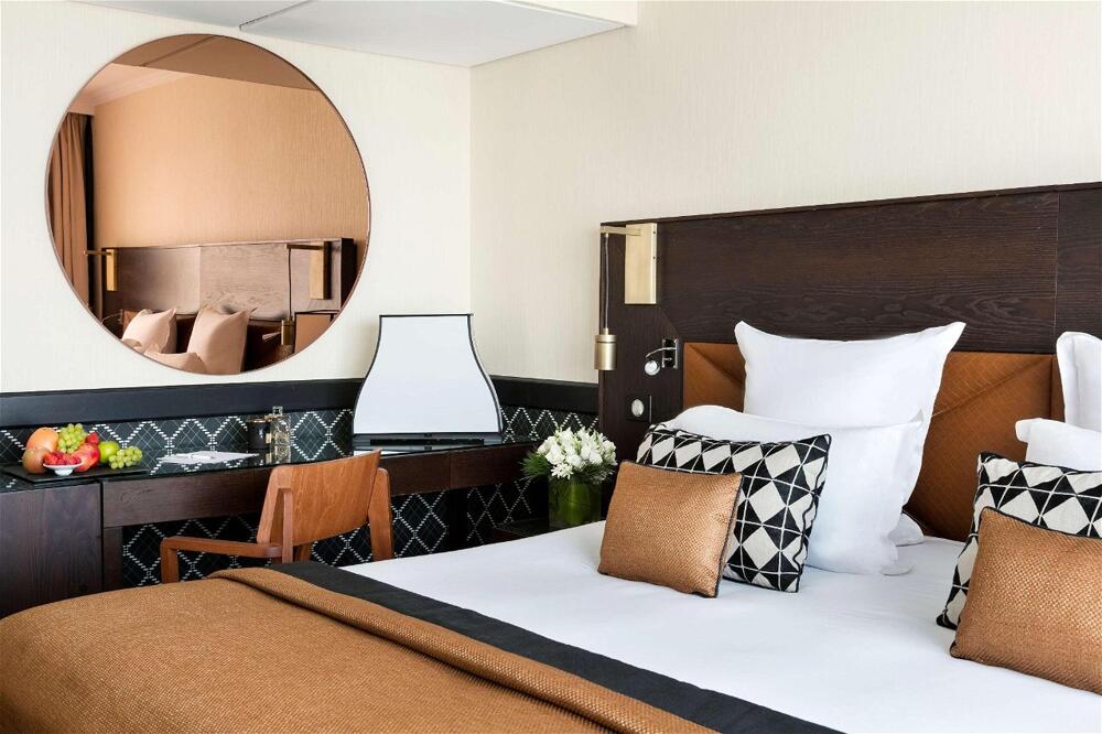 Foto de una habitación de Hôtel Barrière Le Gray d&amp;#039;Albion