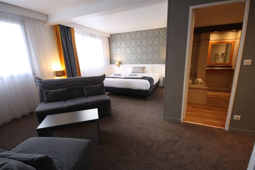Foto del baño de Hotel Kyriad Tours St Pierre des Corps Gare