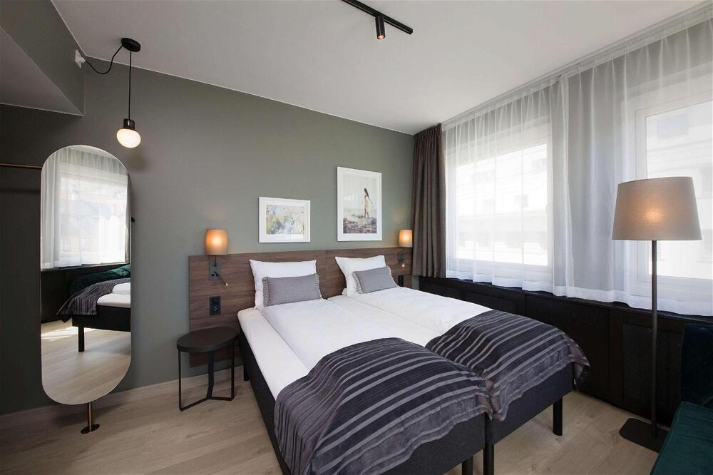 Foto de una habitación de Hotel Scandic Bergen City
