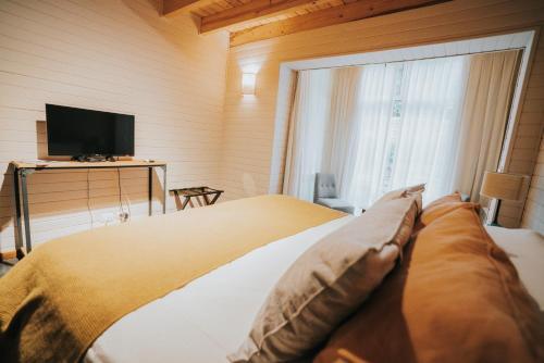 Foto de una habitación de Hotel Hosteria Verde Morada