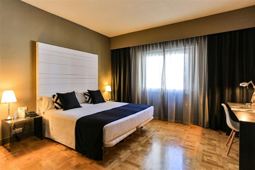 Foto de una habitación de Hotel Leyre