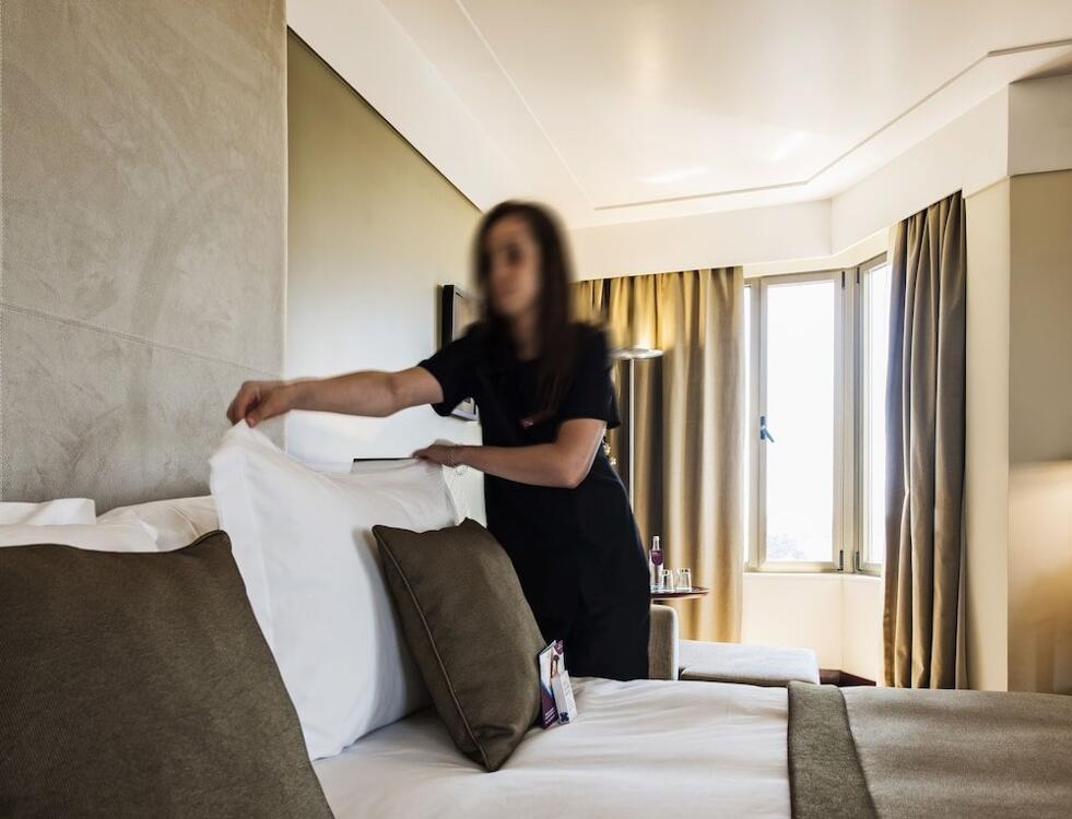 Foto de una habitación de Crowne Plaza Porto, an IHG Hotel