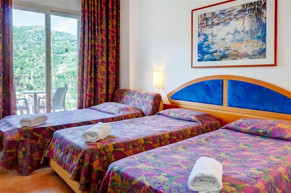 Foto de una habitación de Hotel Antares