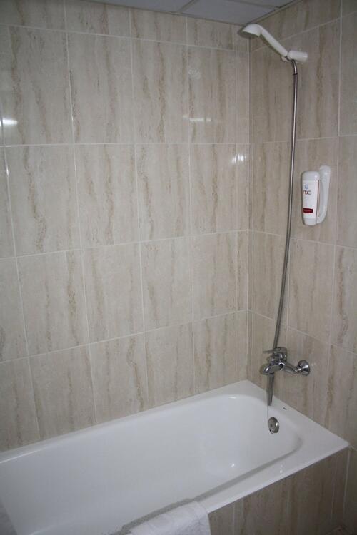 Foto del baño de Hotel Linda