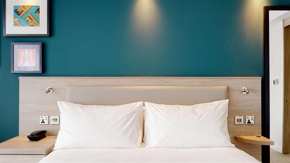 Foto de una habitación de Hotel Hampton by Hilton Manchester Northern Quarter