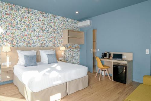Foto de una habitación de Hôtel Du Centre