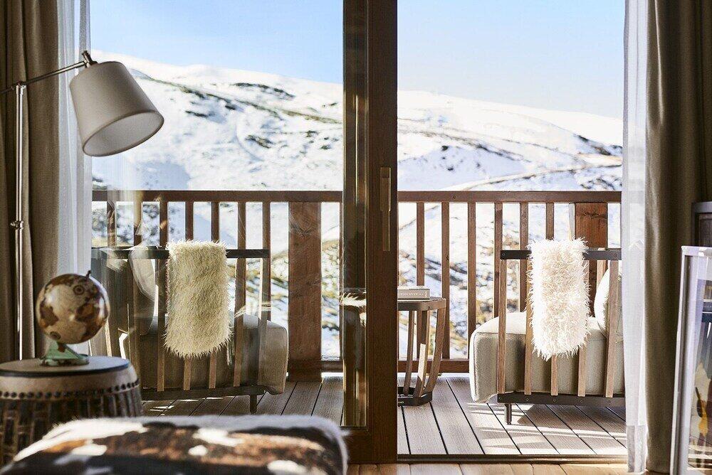 Foto de una habitación de Hotel El Lodge, Ski &amp;amp; Spa
