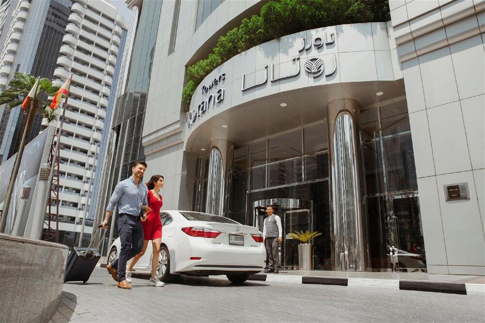 Foto del exterior de Hotel Towers Rotana - Dubai