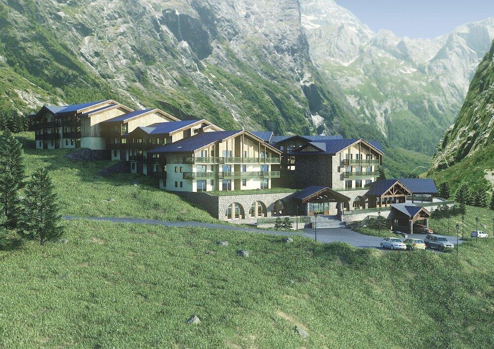 Foto del exterior de Camping Lagrange Vacances Les Hauts de la Vanoise
