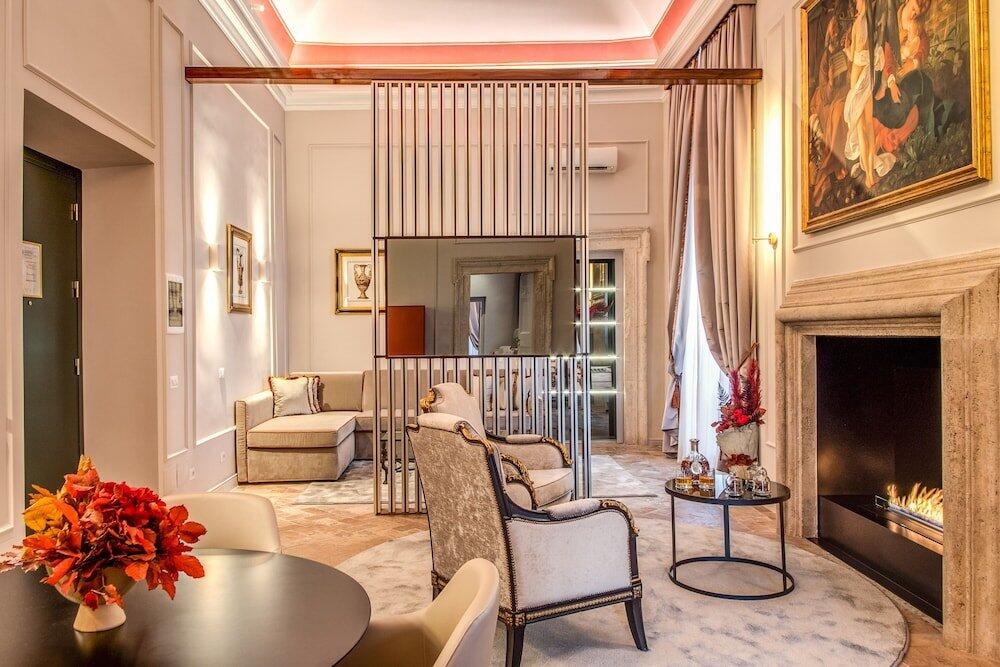 Foto de una habitación de Hotel Eitch Borromini Palazzo Pamphilj