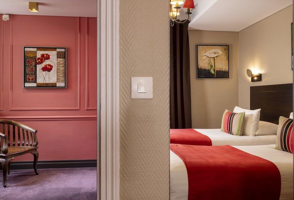 Foto de una habitación de Hotel Chatillon Paris Montparnasse
