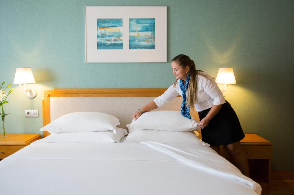 Foto de una habitación de SANA Metropolitan Hotel