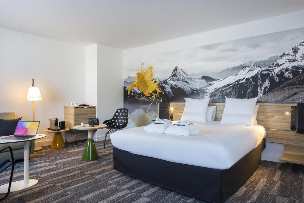 Foto de una habitación de Hotel Novotel Annecy Centre Atria