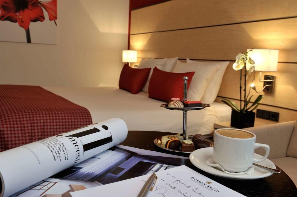Foto de una habitación de Hotel Golden Tulip Leiden Centre