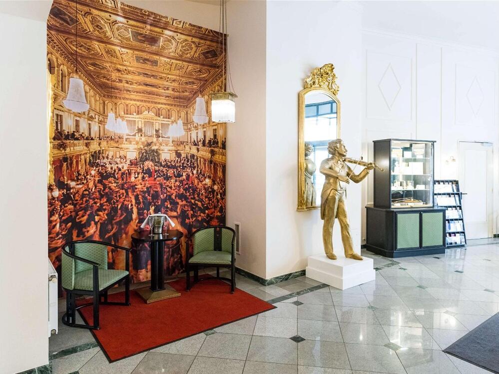 Foto de las zonas nobles de Hotel Johann Strauss