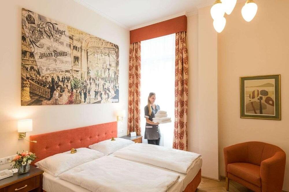 Foto de una habitación de Hotel Johann Strauss