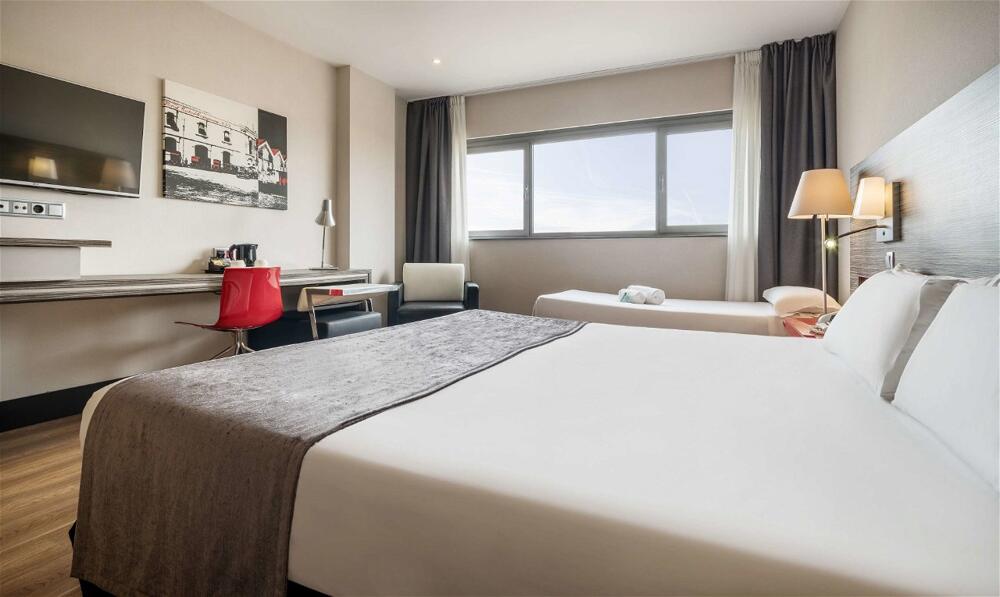 Foto de una habitación de Hotel Ilunion Barcelona