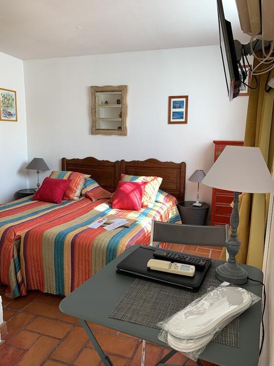 Foto de una habitación de Hôtel Le Pré Catelan