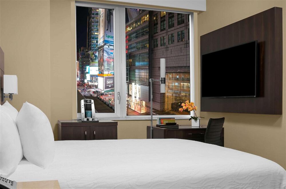 Foto de una habitación de Hotel Hilton Garden Inn Times Square Central
