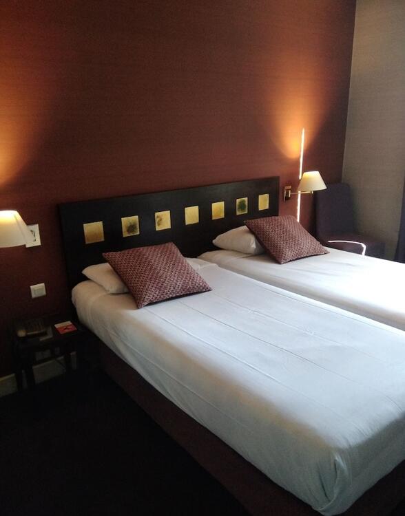 Foto de una habitación de Hotel De La Jatte