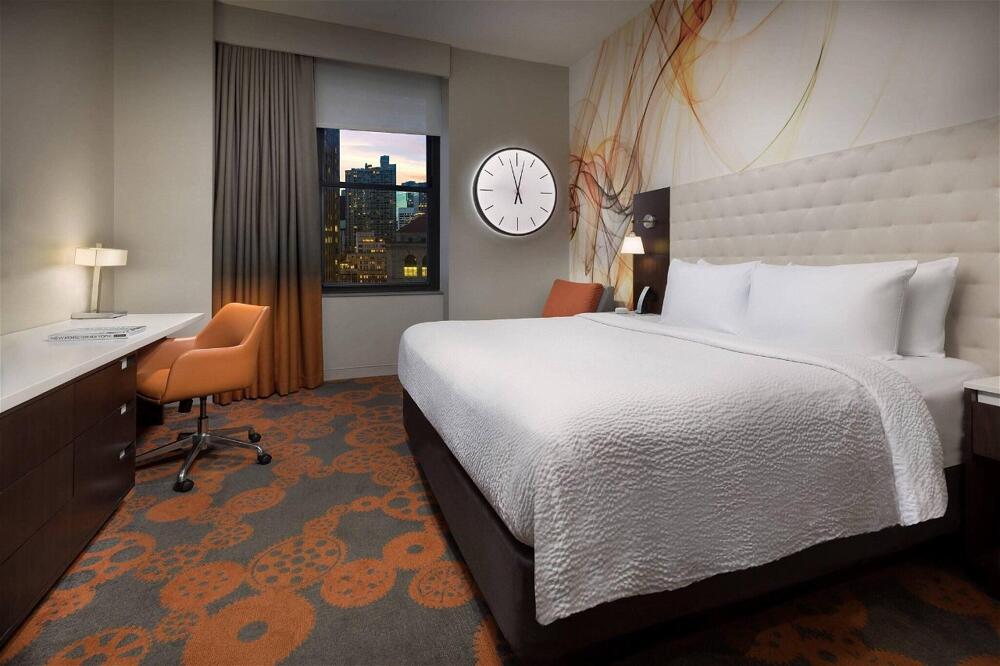Foto de una habitación de Hotel Residence Inn Marriott New York Downtown Manhattan/WTC Area