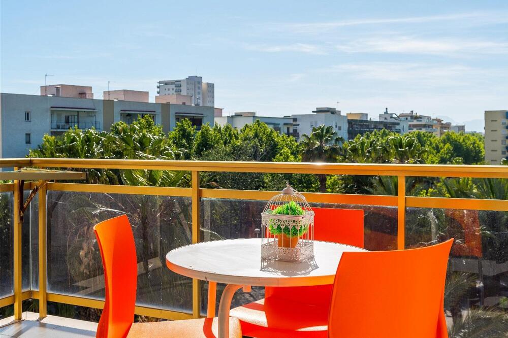 Foto de una habitación de Apartamentos Rentalmar Los Peces