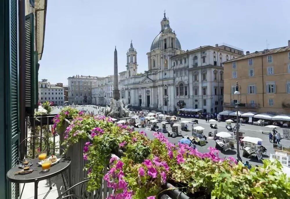 Foto de una habitación de Hotel Navona Stay