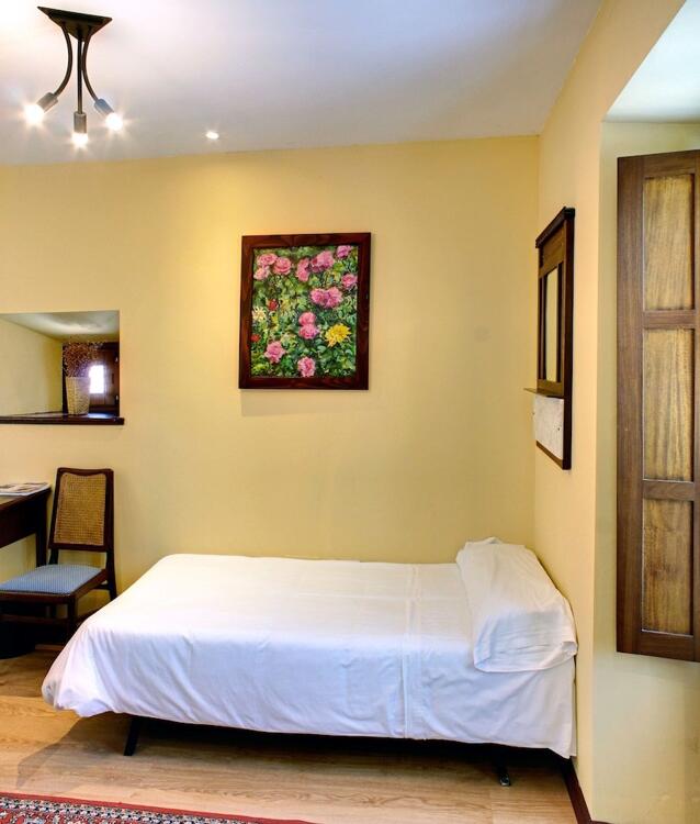 Foto de una habitación de Coviella Hotel Rural