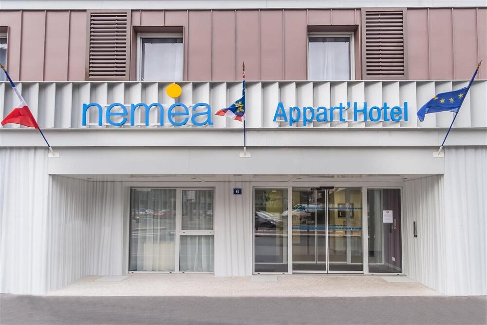 Foto del exterior de Nemea Appart Hotel Quai Victor Tours Centre