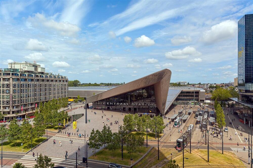 Foto de una habitación de Rotterdam Marriott Hotel