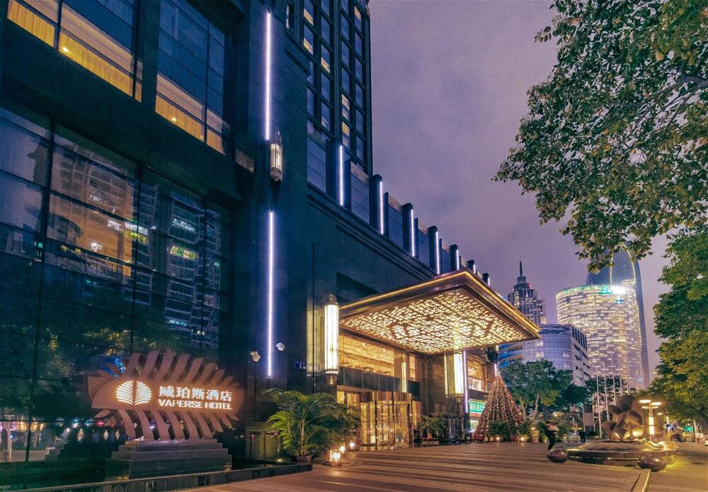 Foto del exterior de Guangzhou Vaperse Hotel Zhujiang NewTown