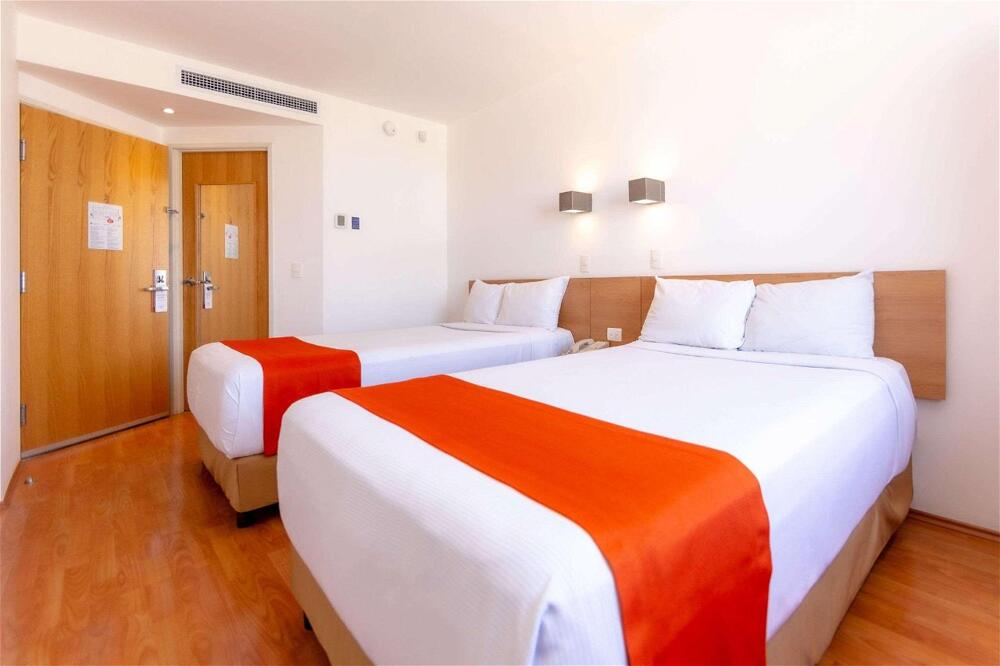 Foto de una habitación de Hotel Sleep Inn Leon Antares