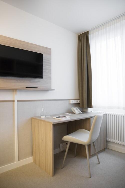 Foto de una habitación de Continental Hotel Lausanne