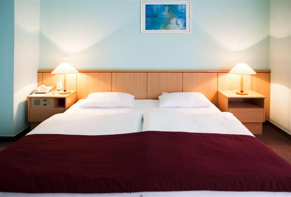Foto de una habitación de City Hotel Pilvax