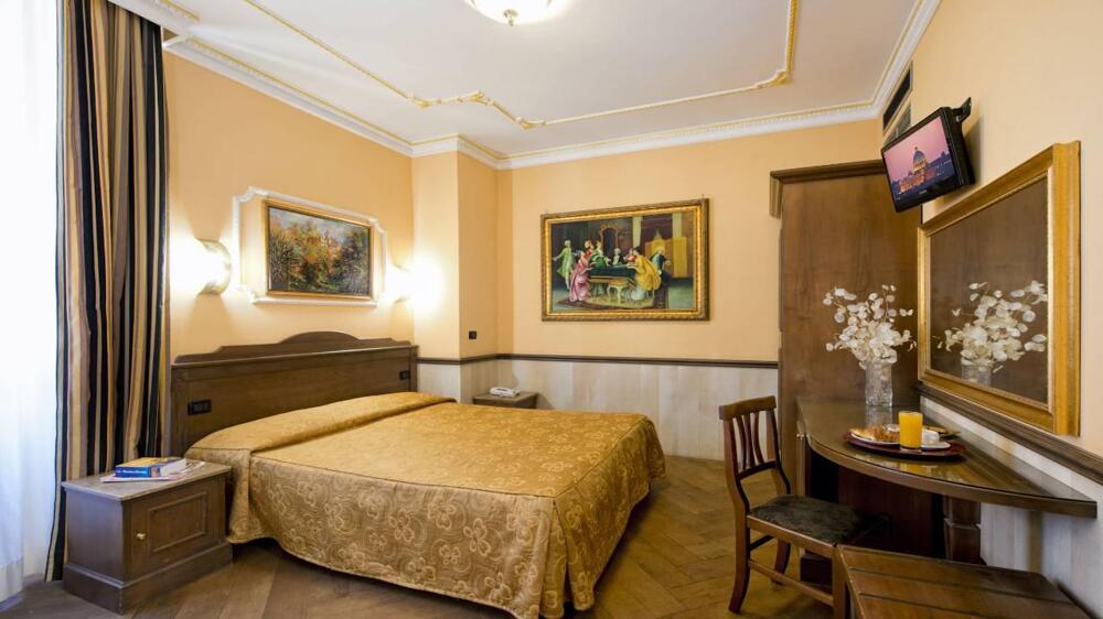 Foto de una habitación de Hotel Marco Polo Rome