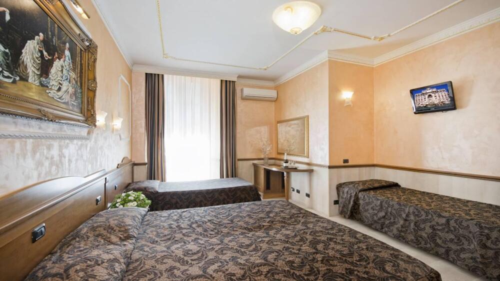 Foto de una habitación de Hotel Marco Polo Rome