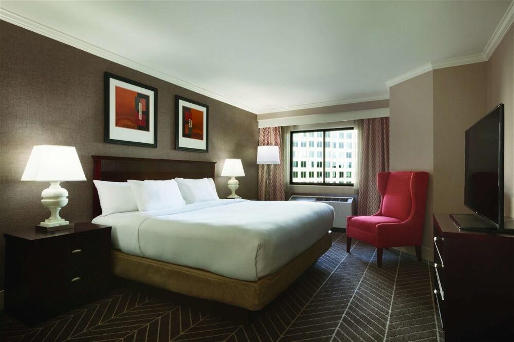 Foto de una habitación de Hotel Hilton Arlington