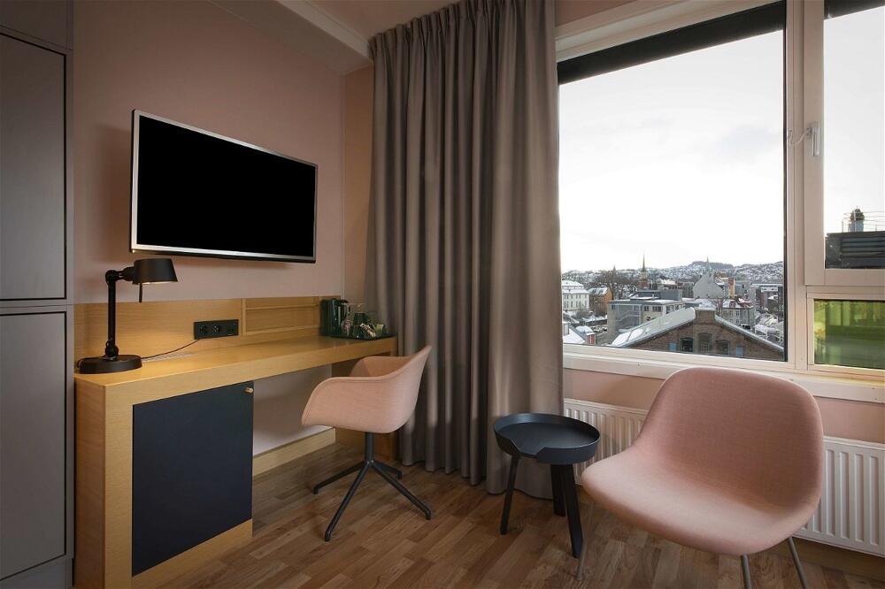 Foto de una habitación de Hotel Scandic Solsiden