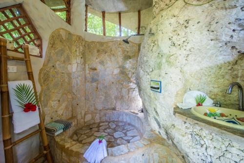 Foto del baño de Natura Cabana Boutique Hotel &amp;amp; SPA by Mint
