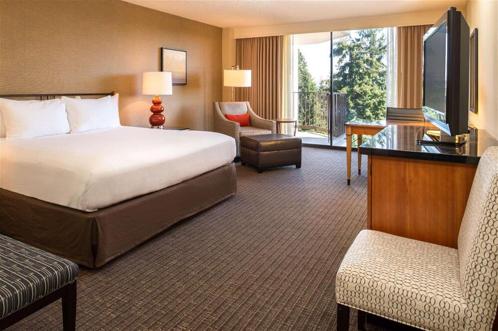 Foto de una habitación de Hotel DoubleTree by Hilton Seattle Airport