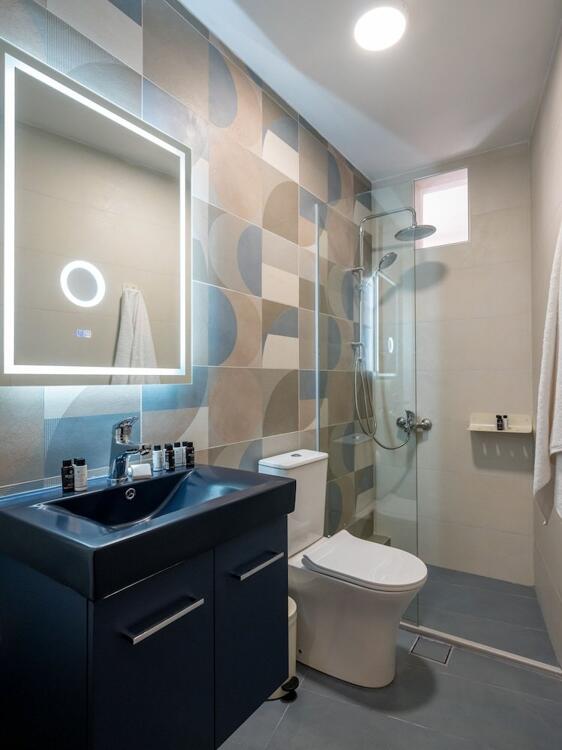 Foto del baño de Azul Eco Hotel
