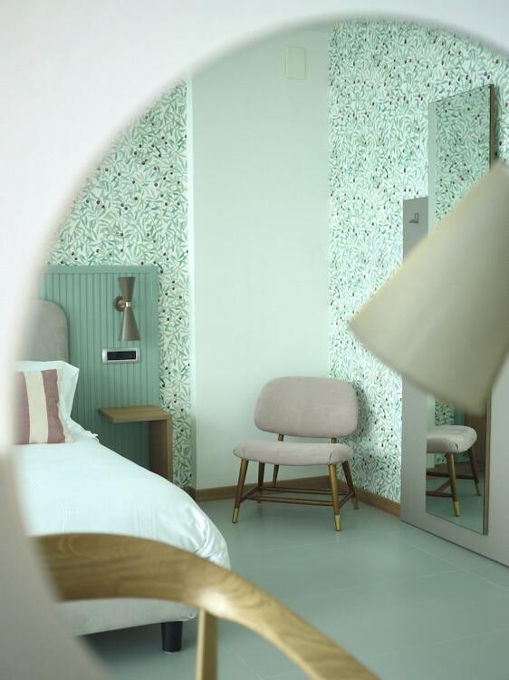 Foto de una habitación de Reginna Palace Hotel
