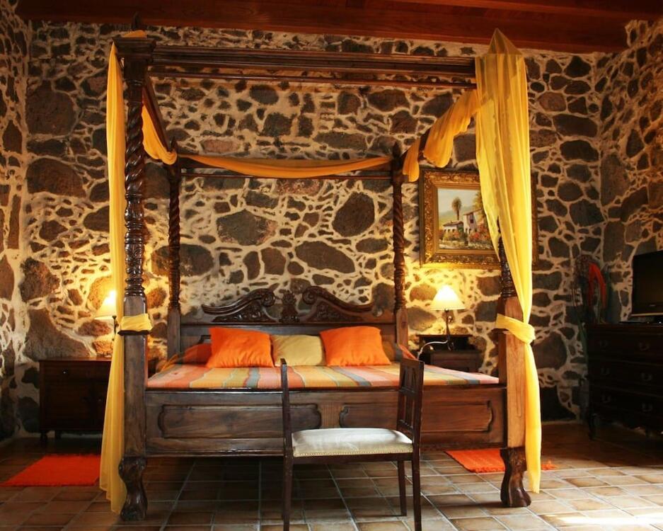 Foto de una habitación de Hotel Rural Restaurante Mahoh