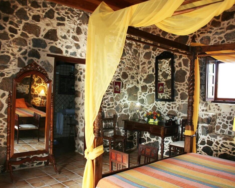 Foto de una habitación de Hotel Rural Restaurante Mahoh