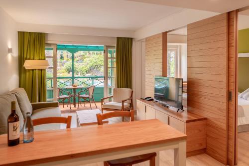 Foto de una habitación de Hotel Hacienda San Jorge