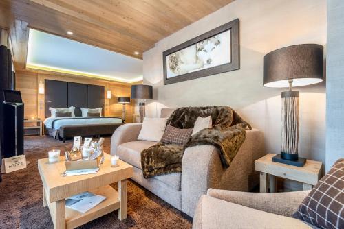 Foto de una habitación de Hôtel Le Kaïla
