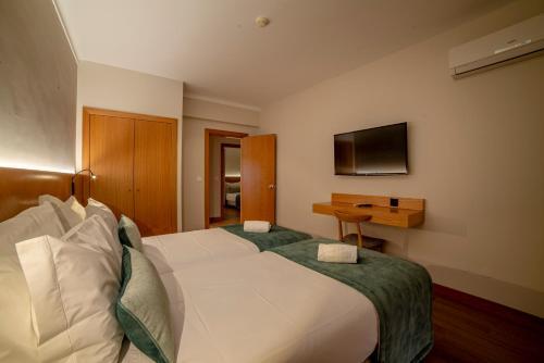 Foto de una habitación de Santa Eufémia Covilhã Hotel