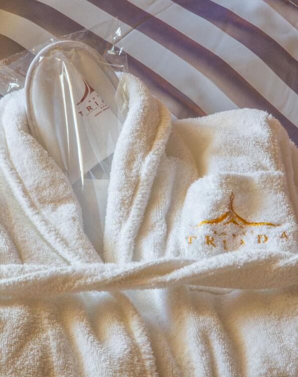 Foto de una habitación de Triada Hotel