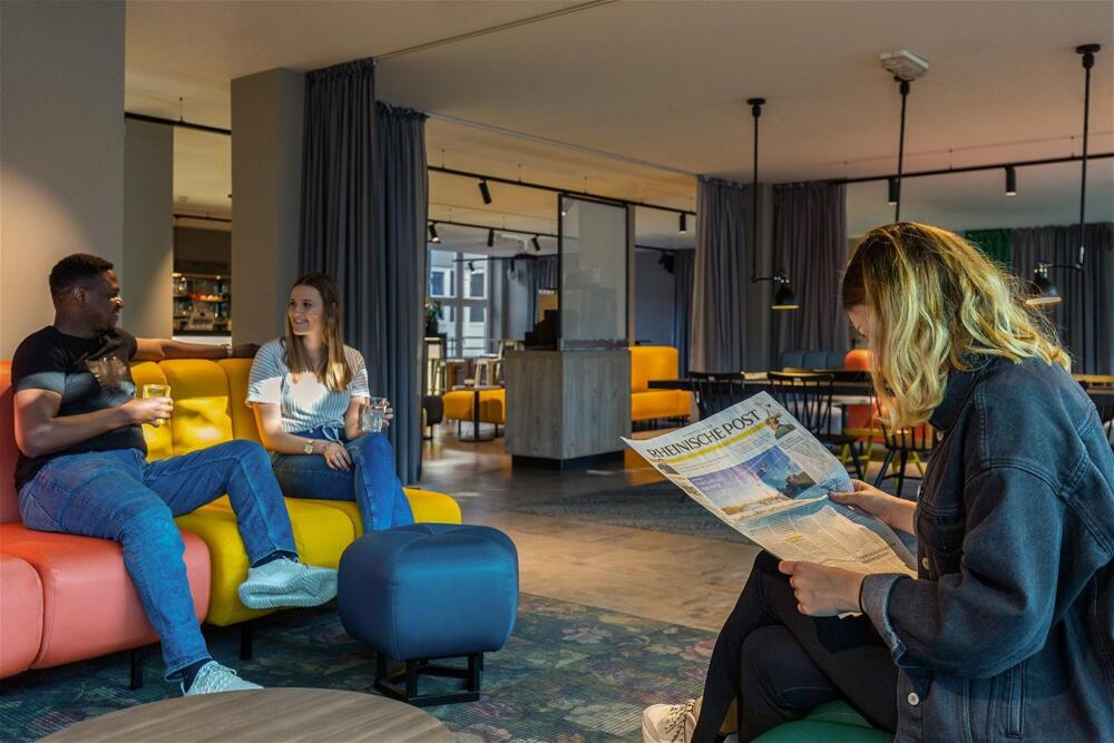 Foto de las zonas nobles de Hotel a&amp;amp;o Düsseldorf Hauptbahnhof