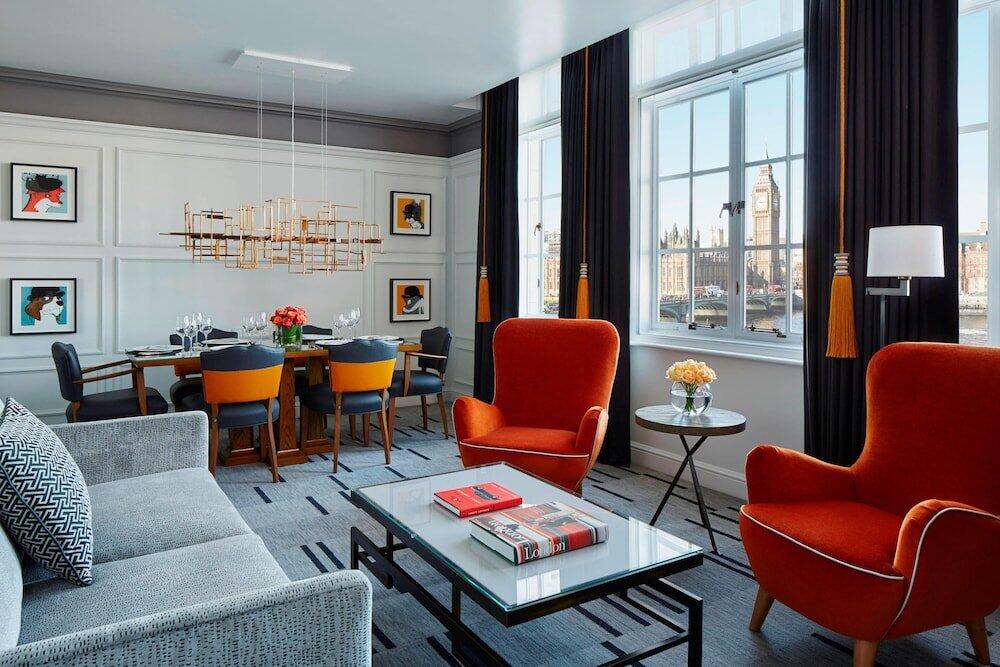 Foto de una habitación de London Marriott Hotel County Hall
